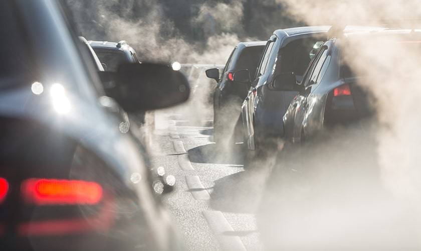 contaminación atmosférica.