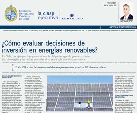 ¿Cómo evaluar decisiones de inversión en energías renovables?