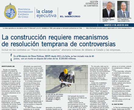 mecanismos de resolución temprana de controversias, construcción