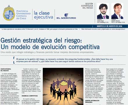 gestión estratégica del riesgo, modelo de evolución competitiva