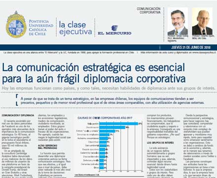 comunicación estratégica, diplomacia corporativa