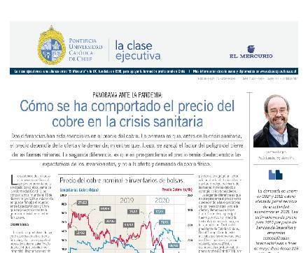 precio del cobre en la crisis sanitaria, Gestion del Negocio Minero