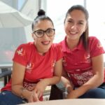 Sandra Corrales y Carla Adasme