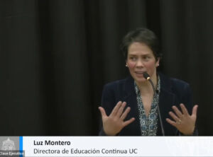 Luz Montero, directora de Educacion Continua UC
