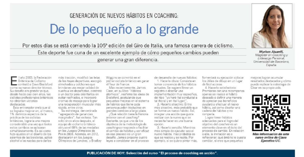 creación de nuevos hábitos en coaching, coaching, nuevos hábitos